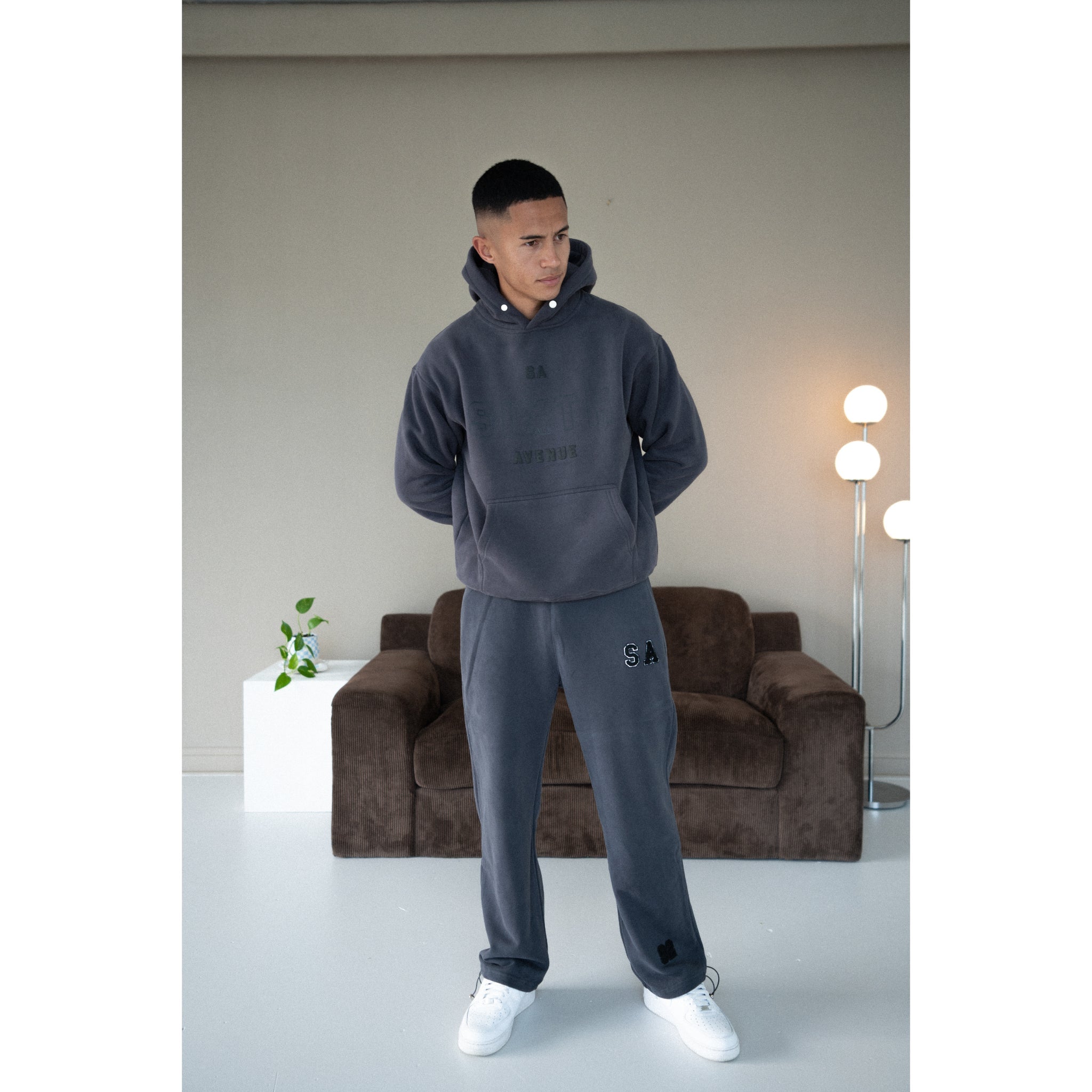 COLLECTIVE PULLOVER - GREY - Sixth Avenue