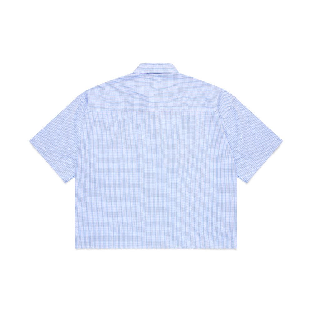 Crane Shirt - Blue Checks - Sixth Avenue