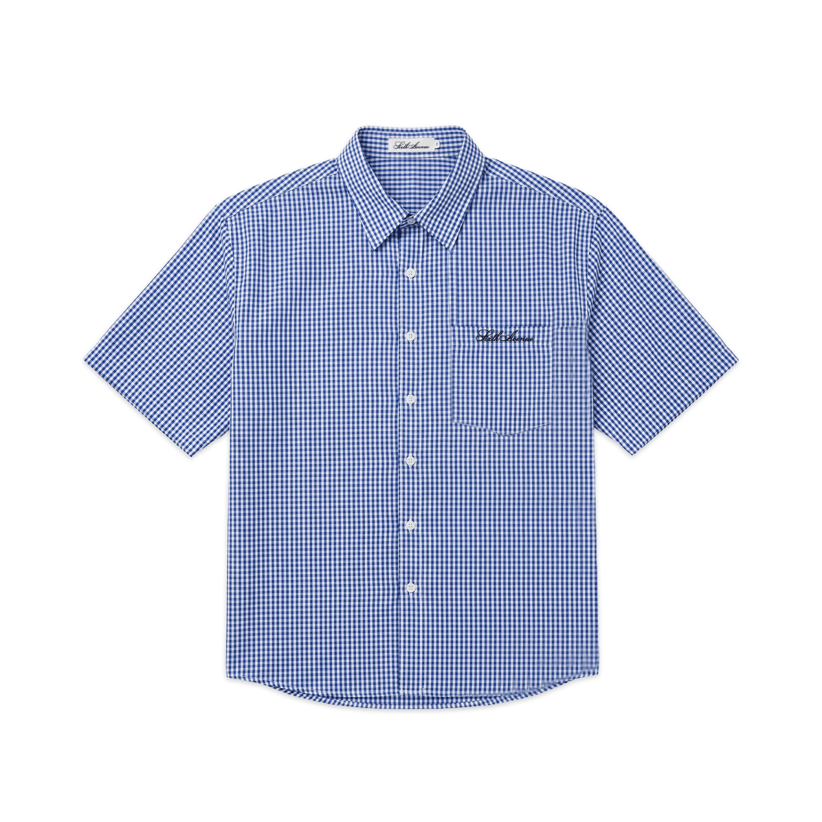 Kairaku Checkered Shirt - Blue (Coming soon) - Sixth Avenue