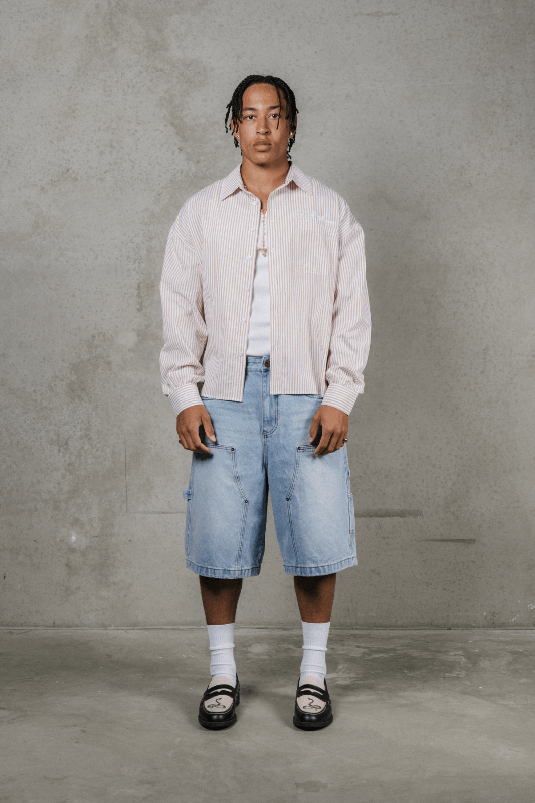 Latte Long Sleeve Shirt - Sixth Avenue