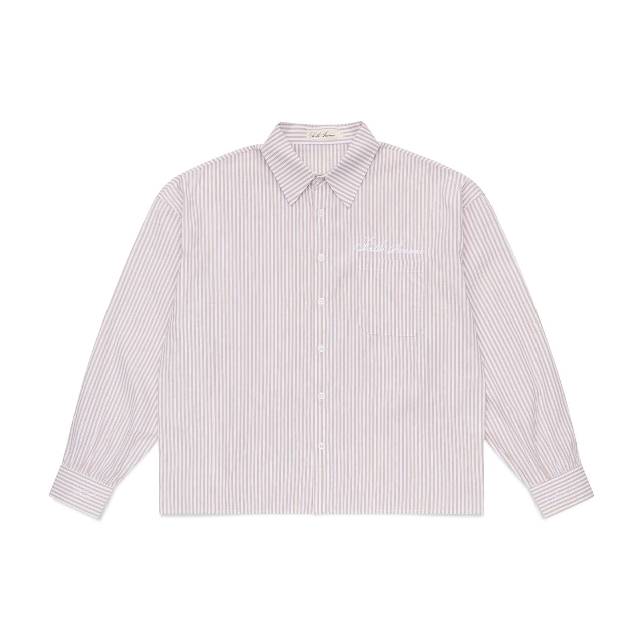 Latte Long Sleeve Shirt - Sixth Avenue