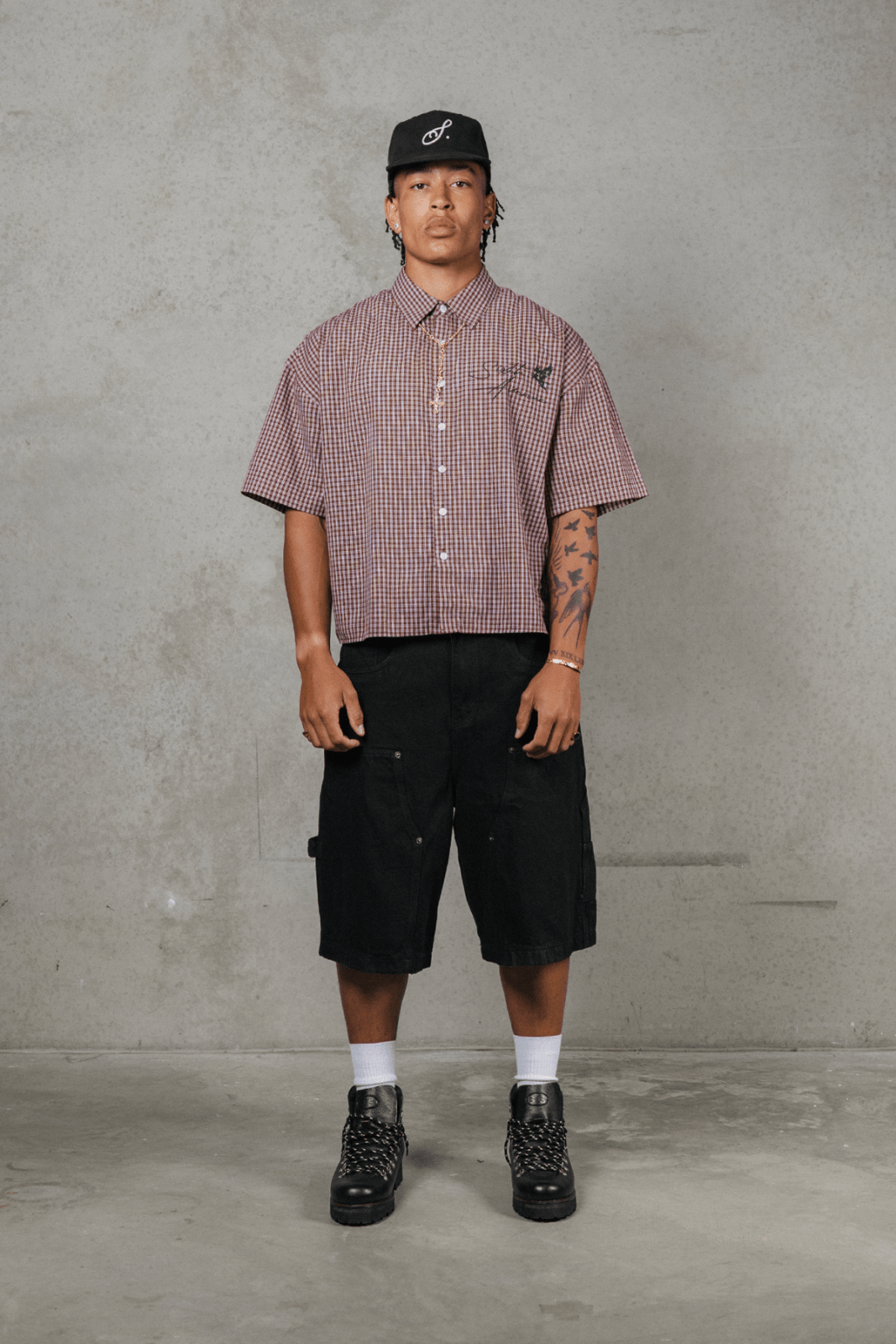 Pegasus Shirt - Brown Checks - Sixth Avenue