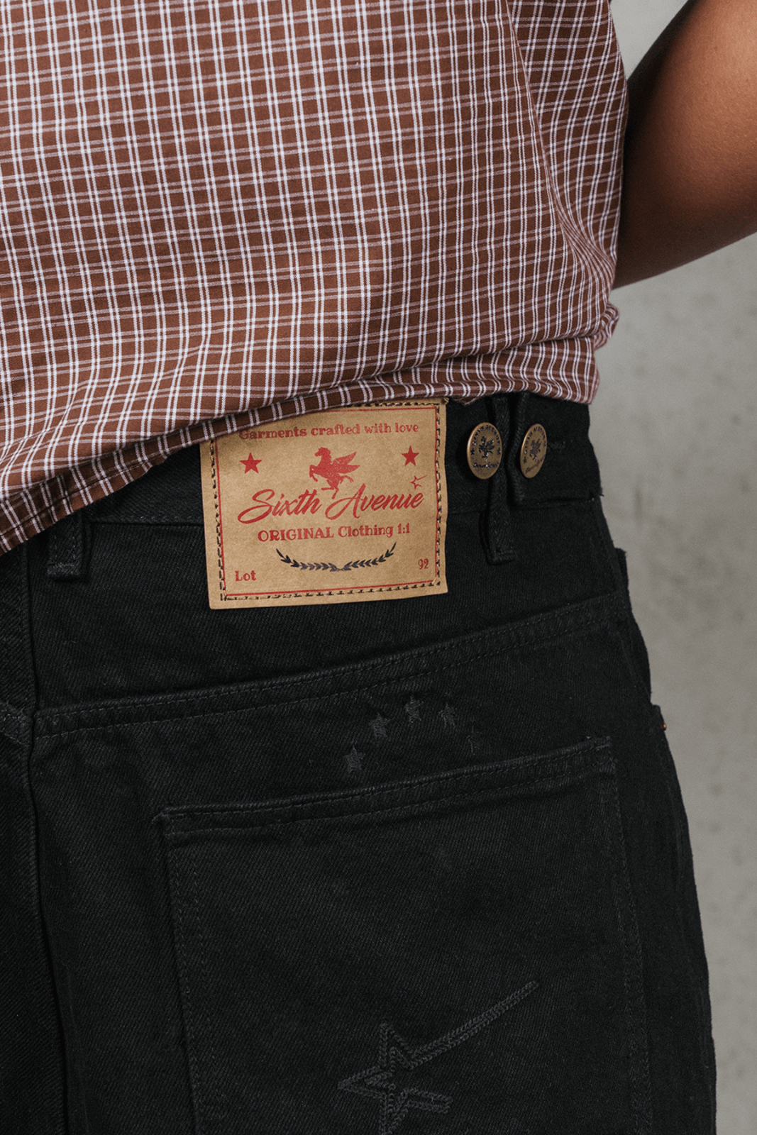 Pegasus Shirt - Brown Checks - Sixth Avenue