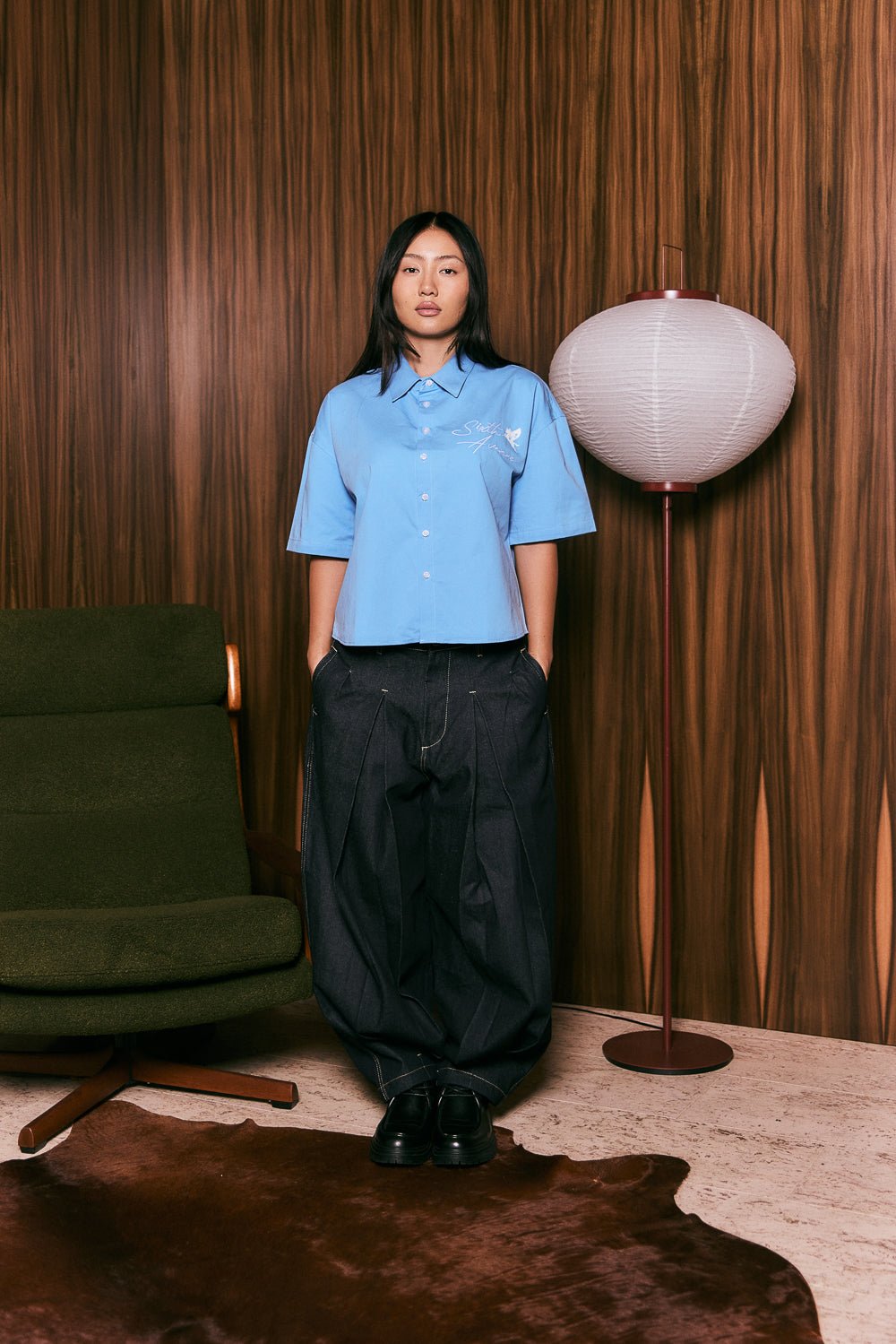 Pegasus Shirt - Sky Blue - Sixth Avenue