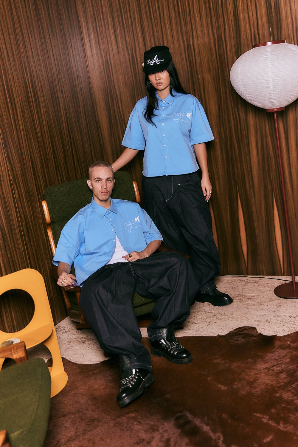 Pegasus Shirt - Sky Blue - Sixth Avenue