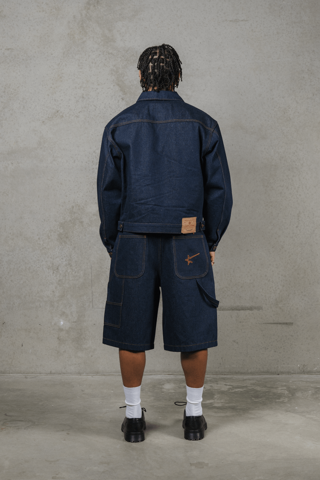 Raw Ember Denim Jacket - Sixth Avenue