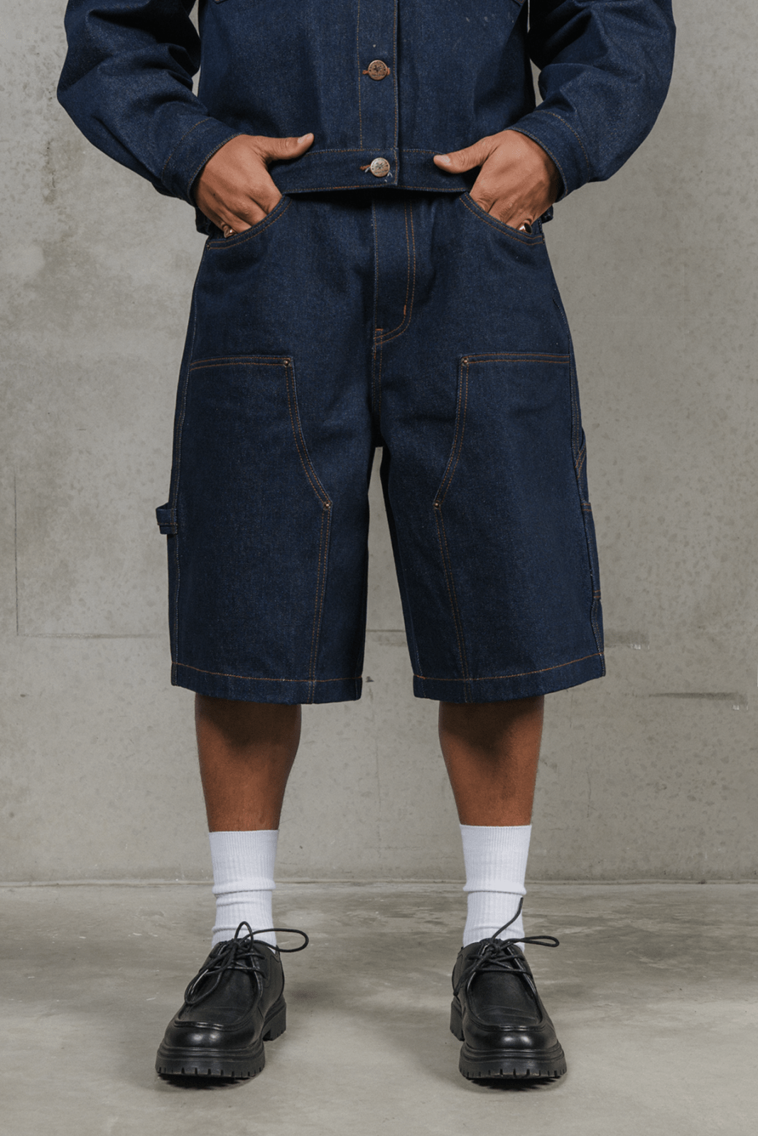 Raw Pegasus Denim Shorts - Sixth Avenue