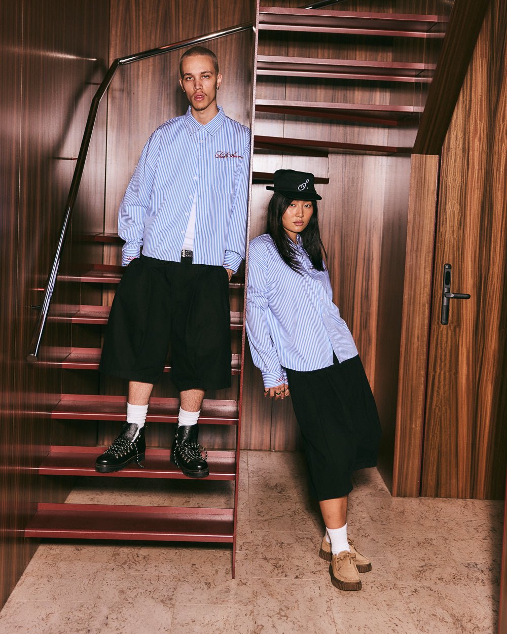 Shogun Pleated Short - Black - Sixth Avenue