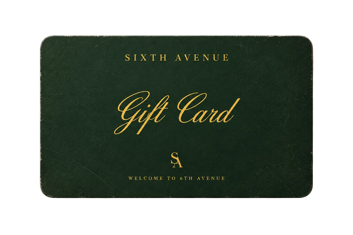 Sixth Avenue Gift Card.