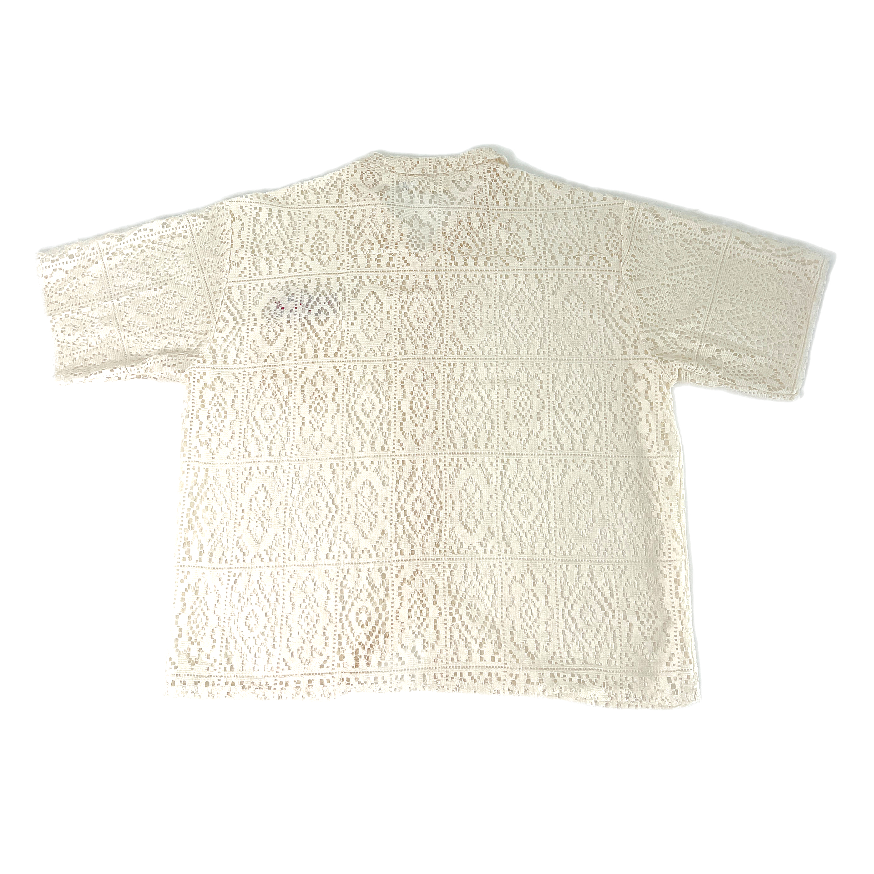 HOLIDAY LACED SHIRT - BEIGE