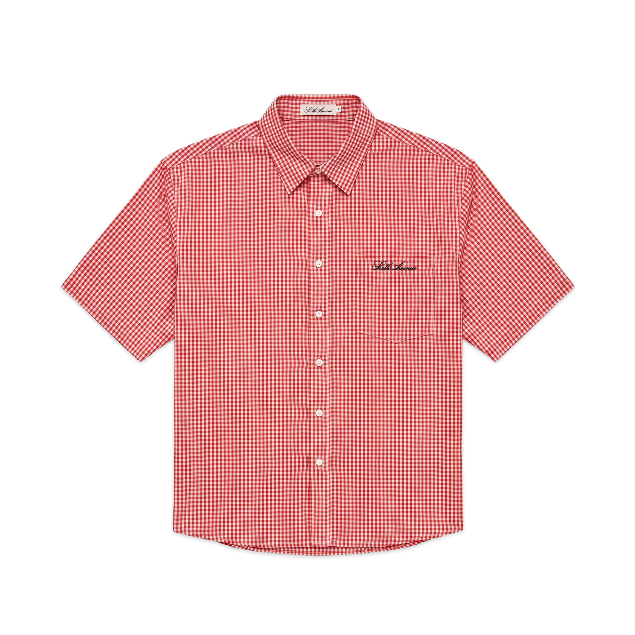 Kairaku Checkered Shirt - Red (Coming soon)