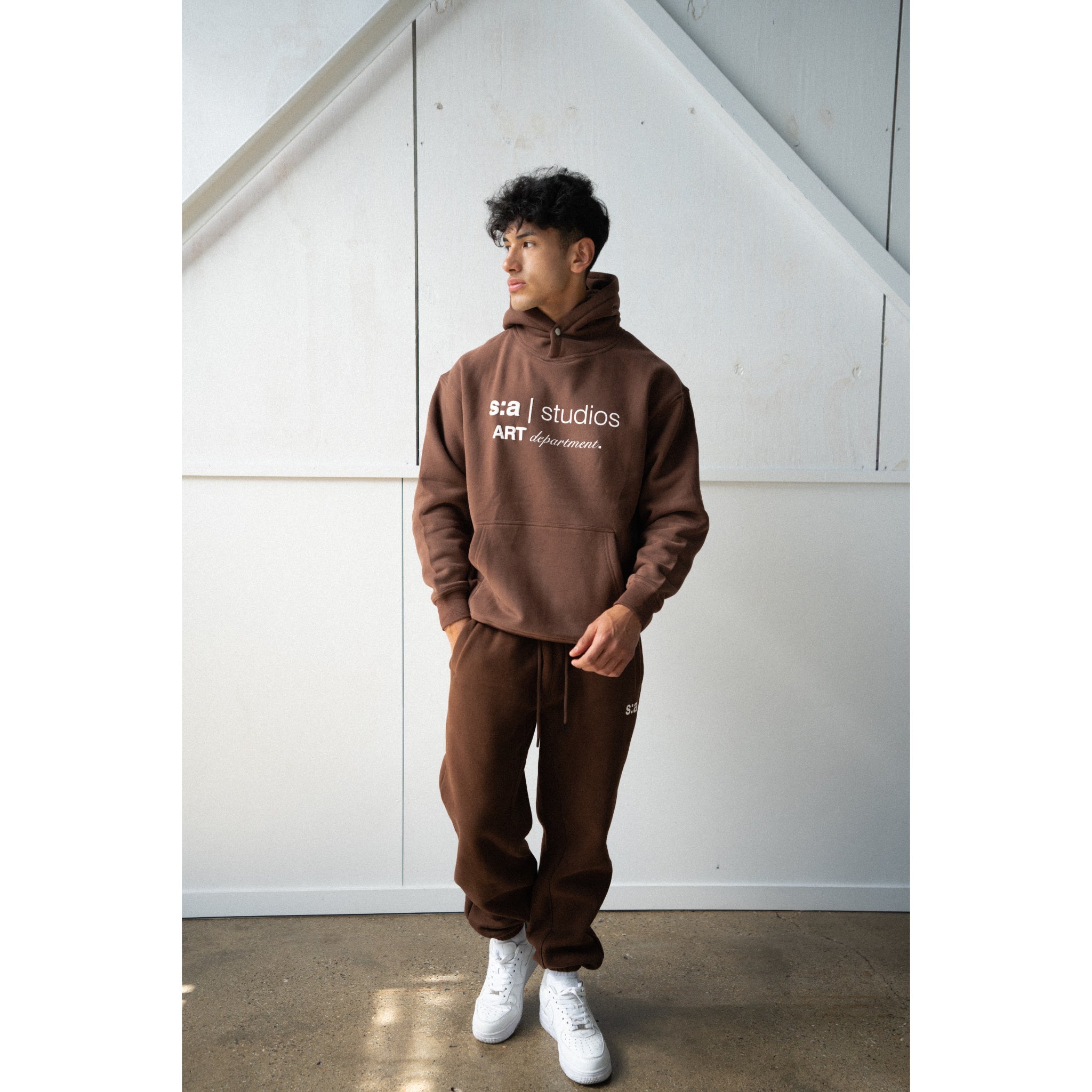 ART DEPARTMENT PULLOVER - DESSERT BROWN - Sixth Avenue