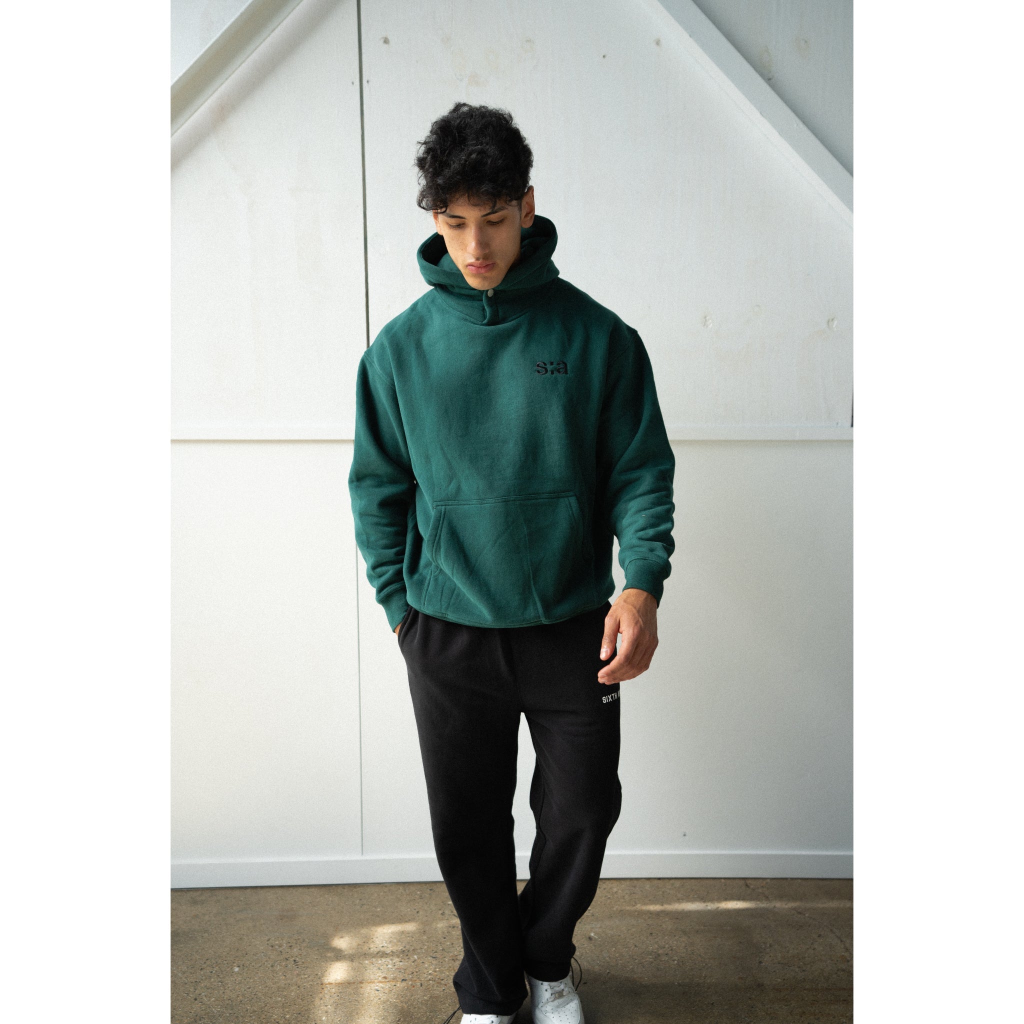 BUILD CHAMPIONS HOODIE - FOREST GREEN - Sixth Avenue