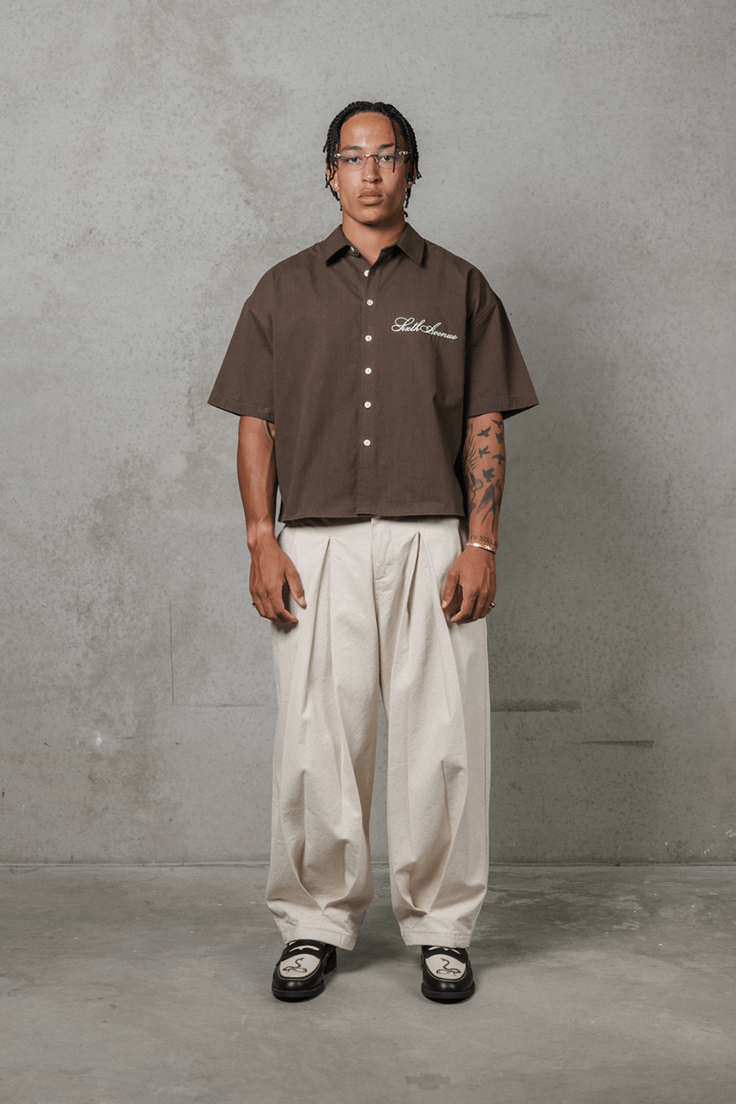 Cocoa Box Fit Shirt - Sixth Avenue