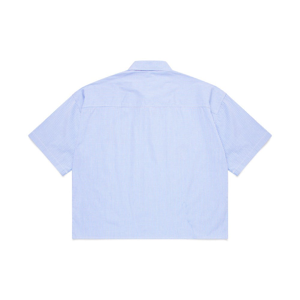 Crane Shirt - Blue Checks - Sixth Avenue