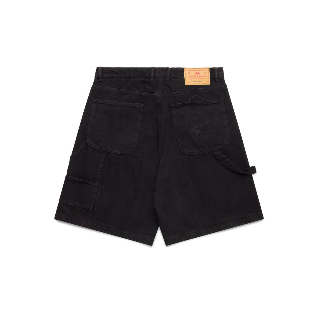 Holiday Denim Shorts - Black - Sixth Avenue