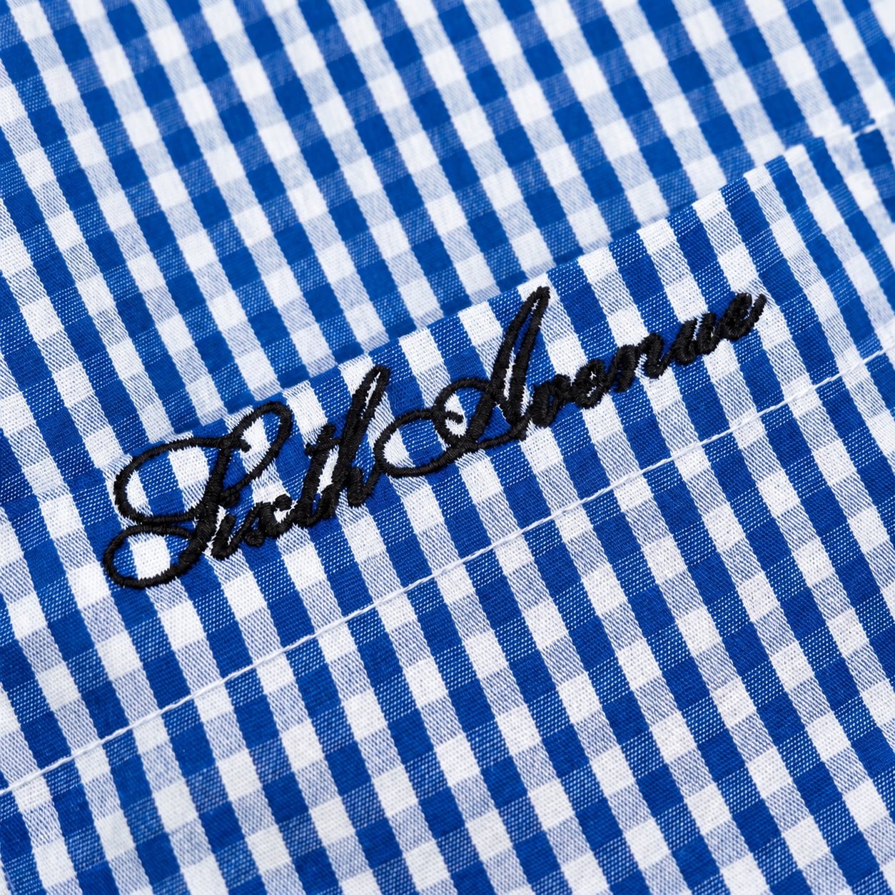 Kairaku Checkered Shirt - Blue (Coming soon) - Sixth Avenue
