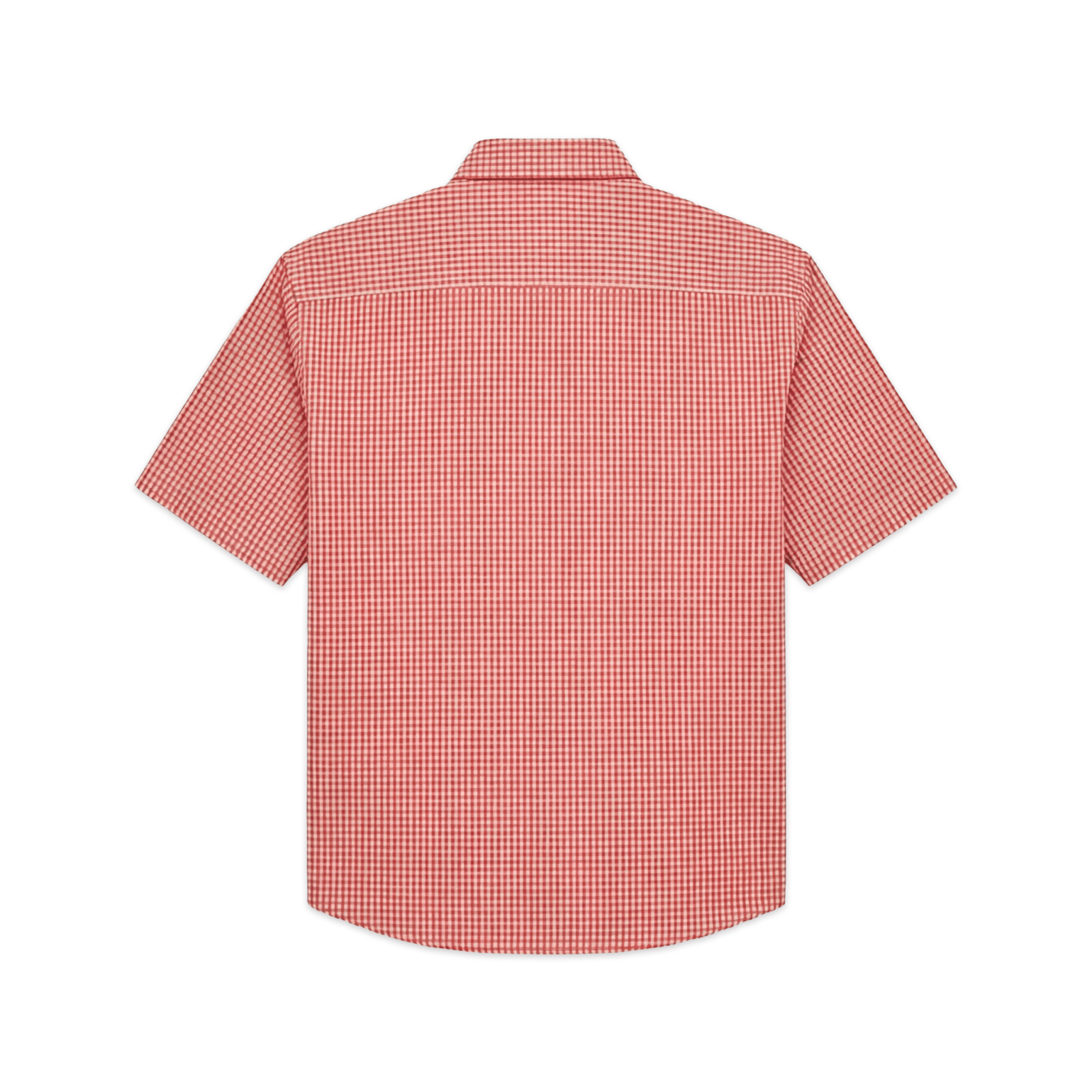 Kairaku Checkered Shirt - Red (Coming soon) - Sixth Avenue