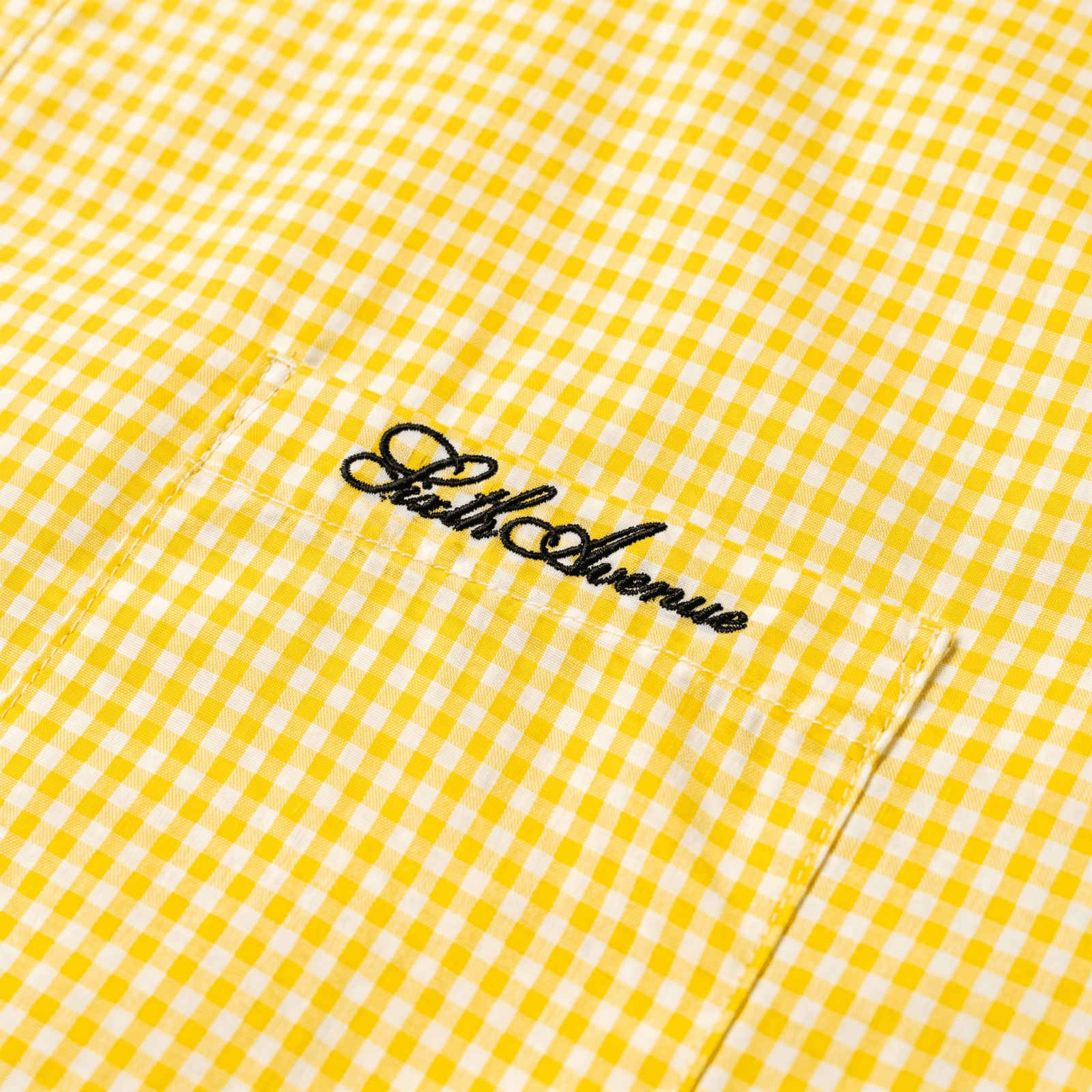 Kairaku Checkered Shirt - Yellow (Coming soon) - Sixth Avenue