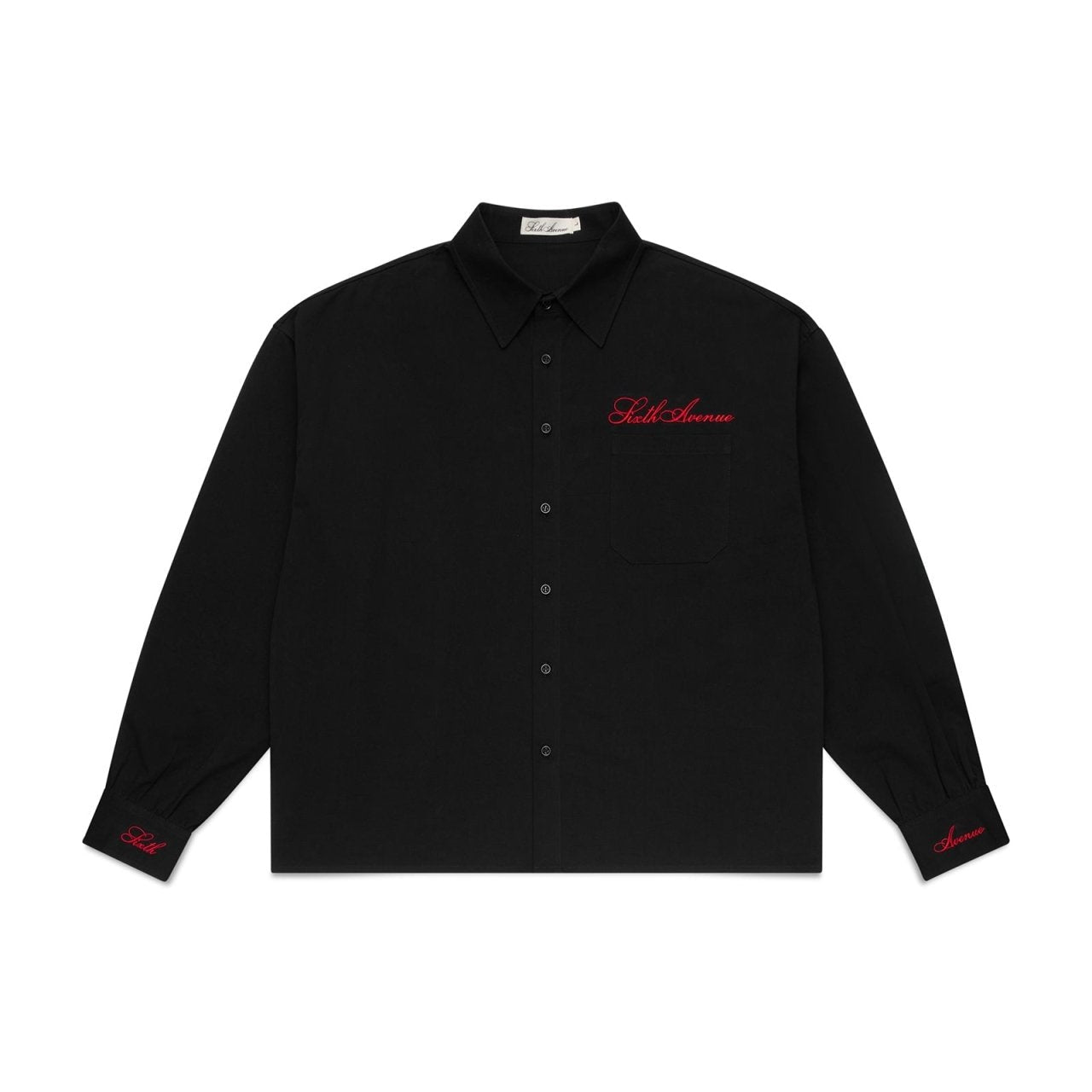 Midnight Long Sleeve Shirt - Sixth Avenue