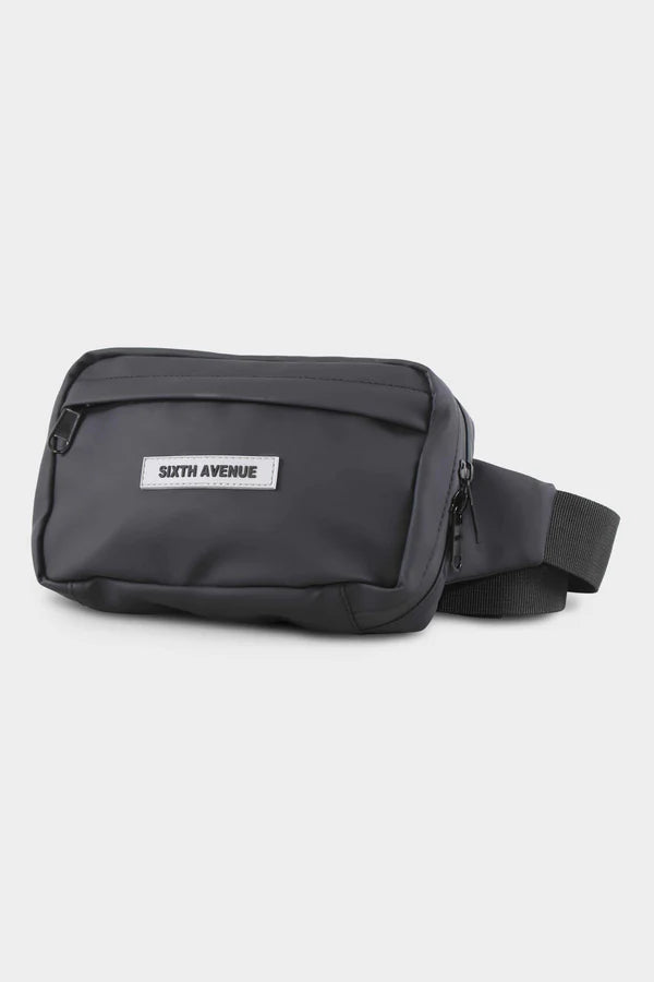 MINIMALIST BUM BAG - BLACK - Sixth Avenue