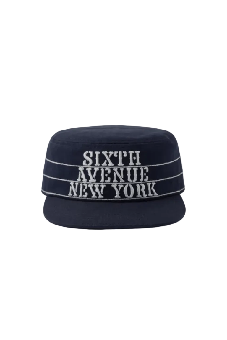 NY 6TH AVE Pillbox Cap - Sixth Avenue