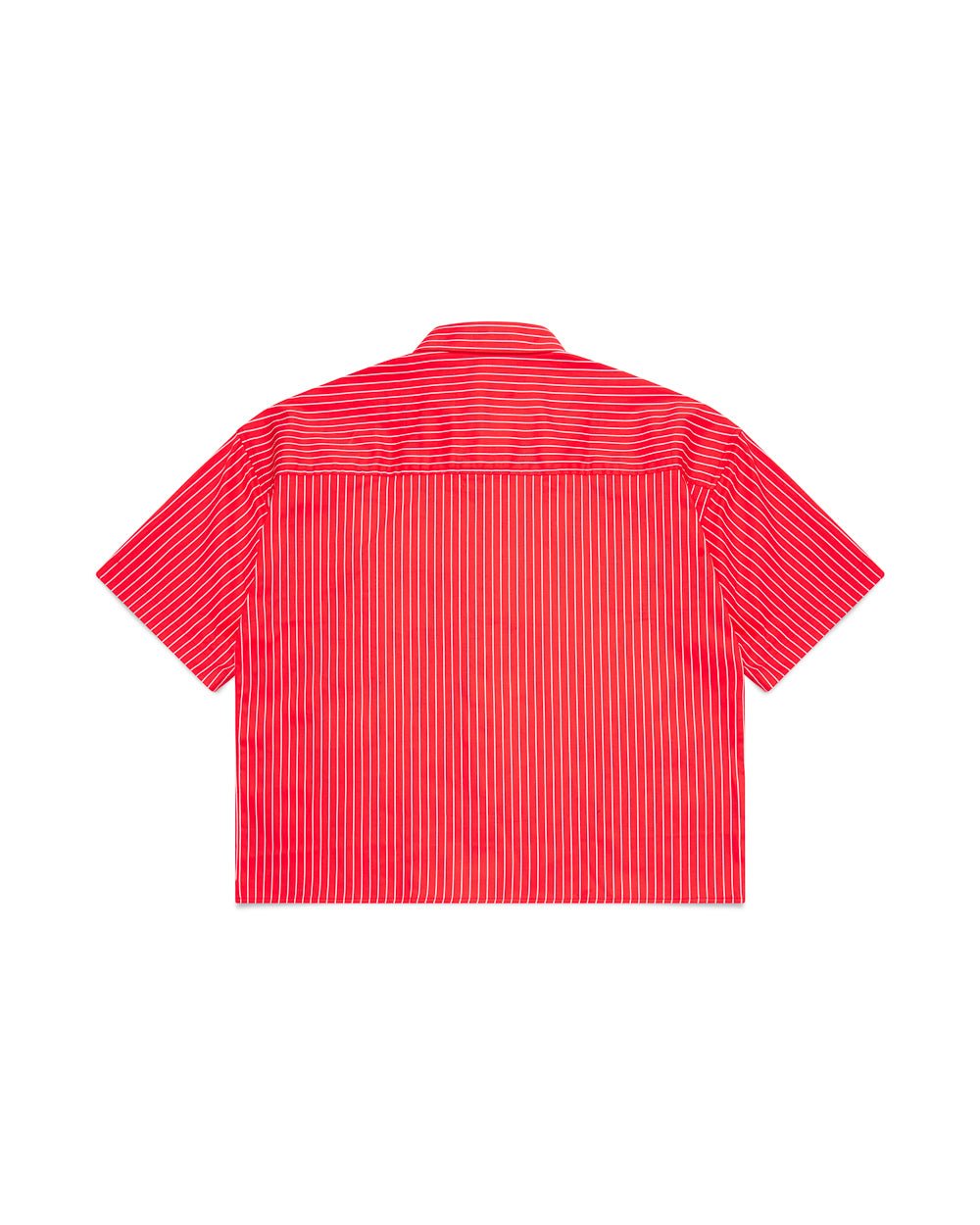 Pegasus Shirt - Red Pinstripe - Sixth Avenue