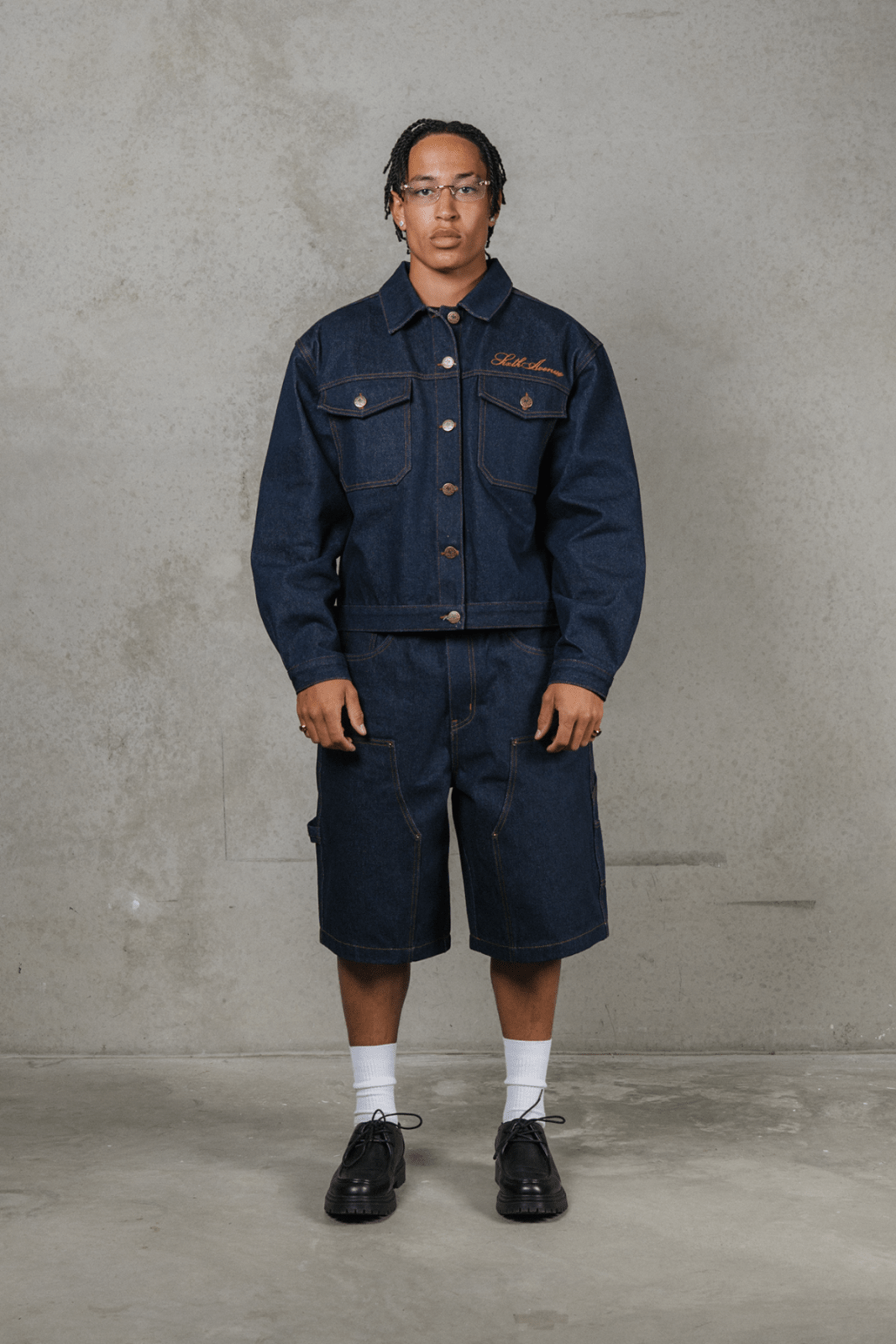 Raw Ember Denim Jacket - Sixth Avenue